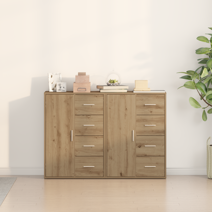 Sideboards 2 Dele Artisan Eg 60 X 31 X 84 Cm Konstrueret Træ