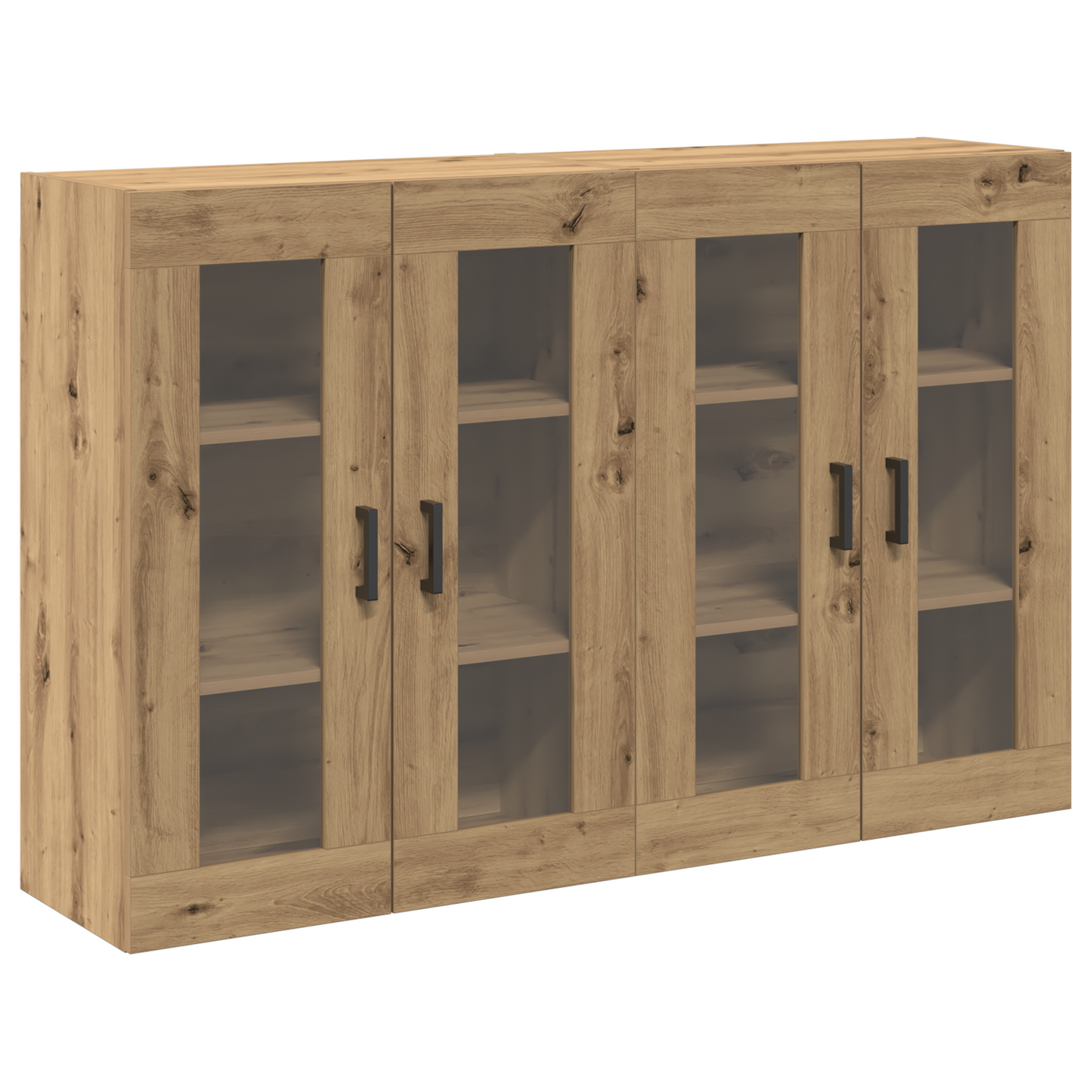 Vægskab 2 Dele Artisan Eg 69.5 X 34 X 90 Cm Konstrueret Træ