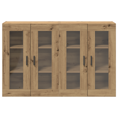 Vægskab 2 Dele Artisan Eg 69.5 X 34 X 90 Cm Konstrueret Træ