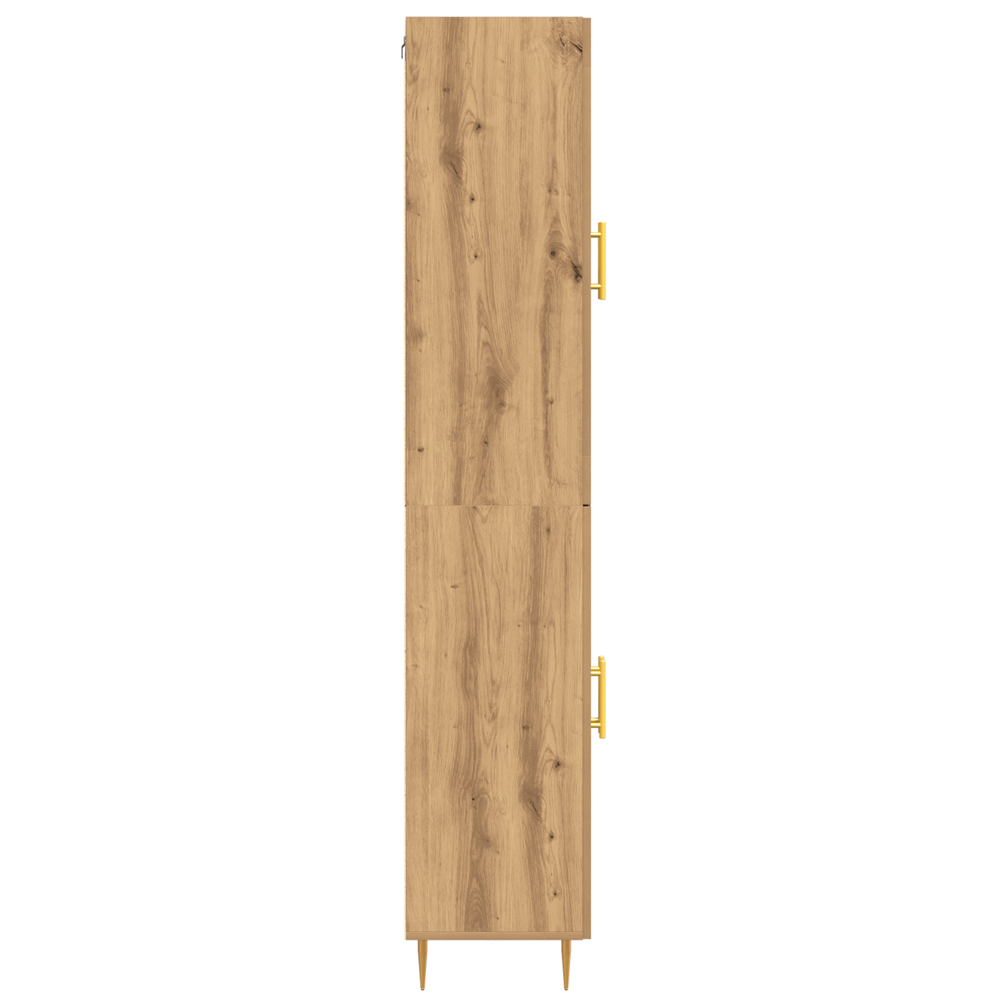Highboard 2 Dele Artisan Eg 69,5 X 34 X 180 Cm Konstrueret Træ