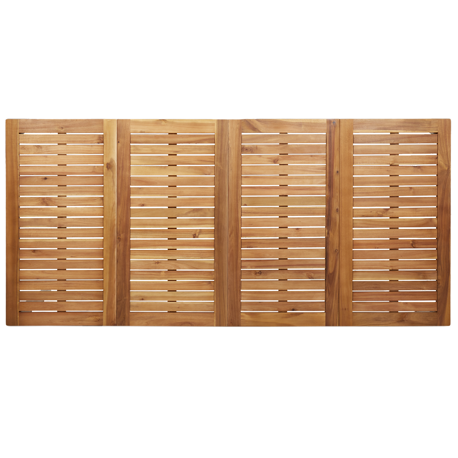 5 Deles Have Spisesæt i Solid Teak&&udendørs Spisebord 180x90x75 Cm Solid Teak - billede 8