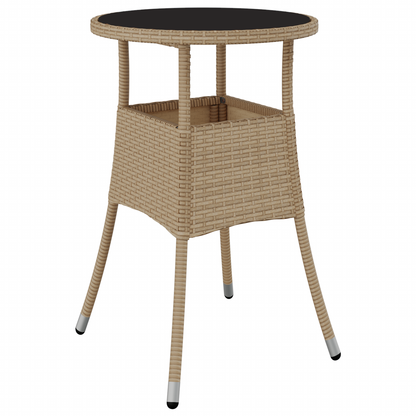 3-Delt Have Spisegruppe I Beige Poly Rattan