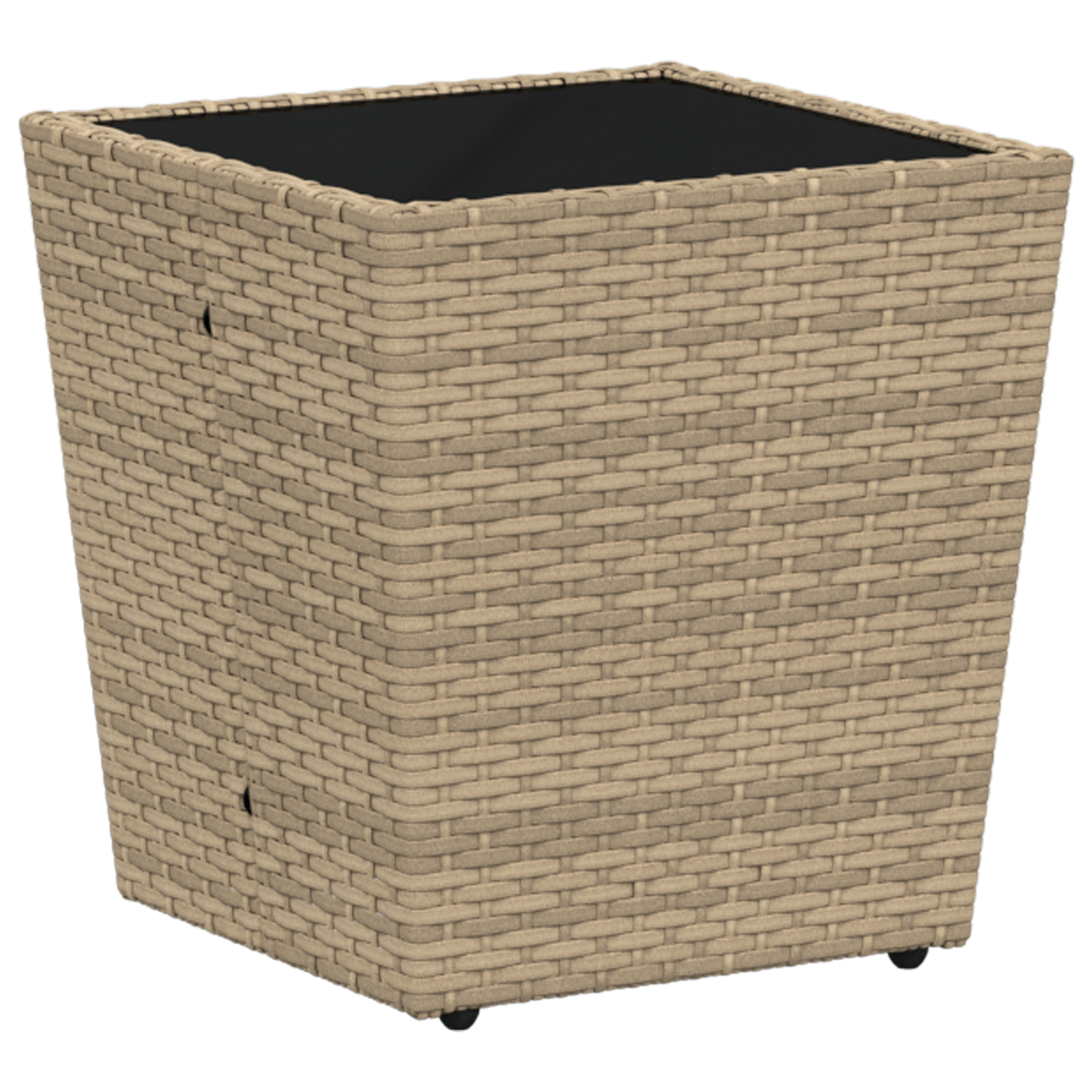 3-Delt Have Bistro Sæde Med Puder, Beige Poly Rattan