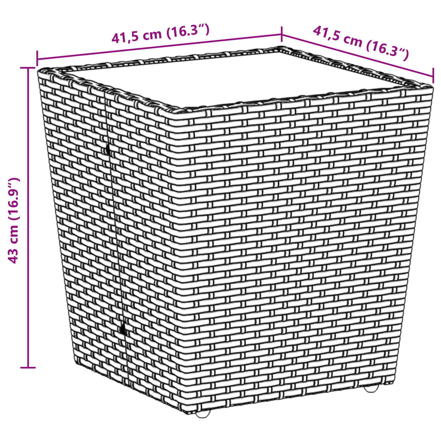 3-Delt Have Bistro Sæde Med Puder, Beige Poly Rattan