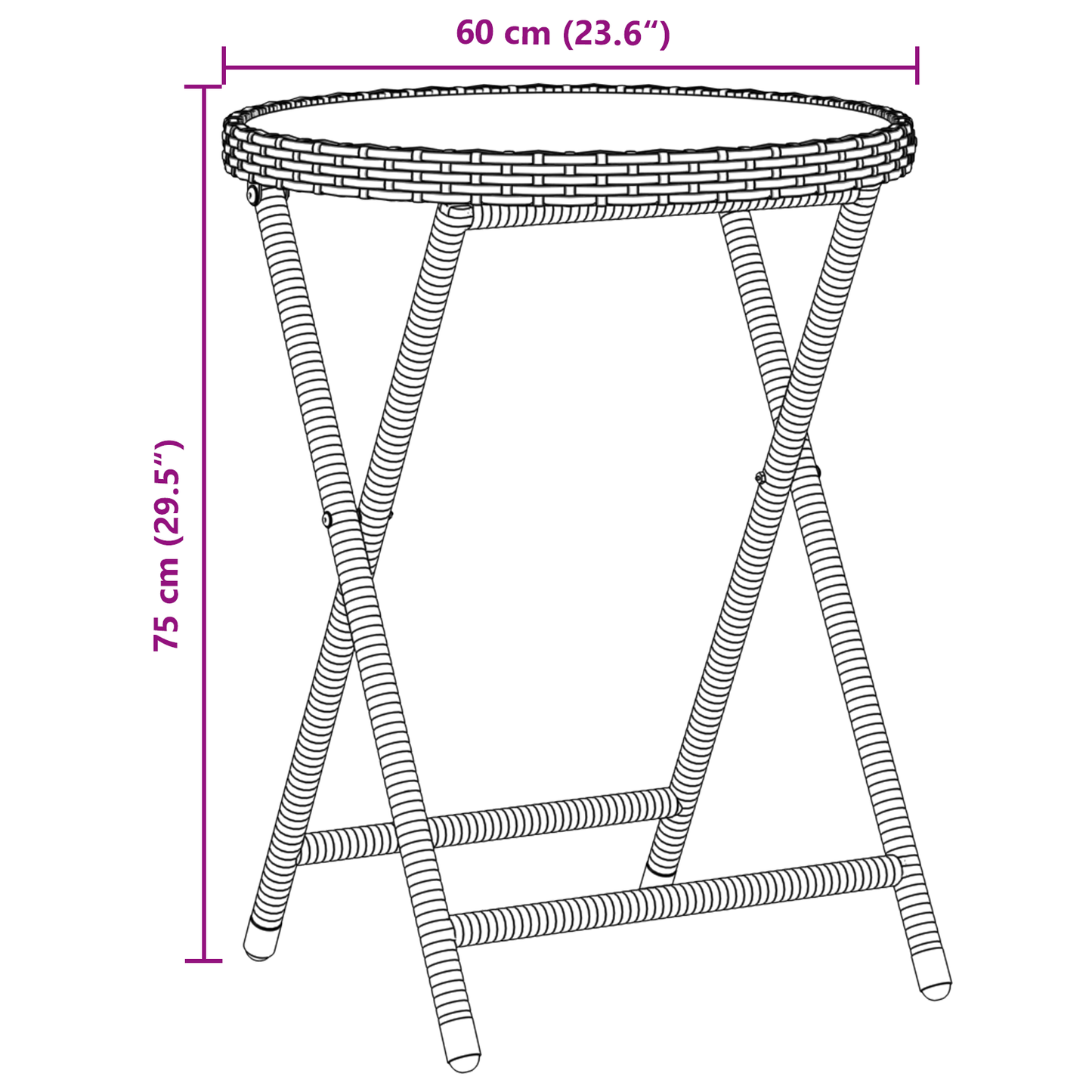 3-Delt Have Bistro Sæt Med Puder Beige Poly Rattan