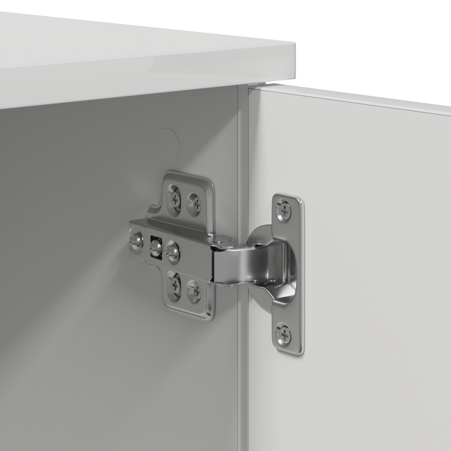 Opbevarings Sengestel Hvid 90x200 Cm - billede 11