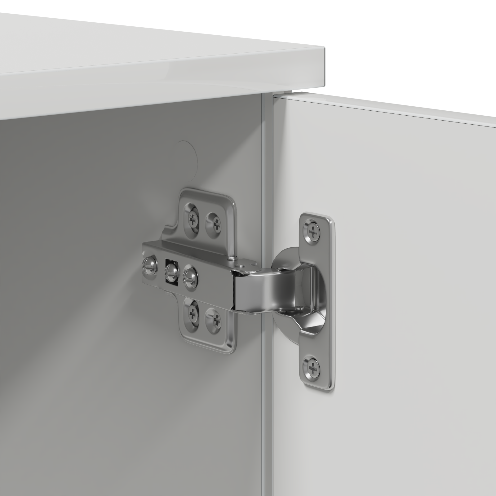 Opbevarings Sengestel Hvid 90x200 Cm - billede 11