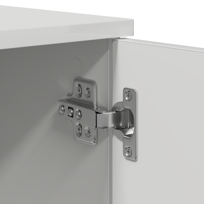 Opbevarings Sengestel Hvid 90x200 Cm - billede 11