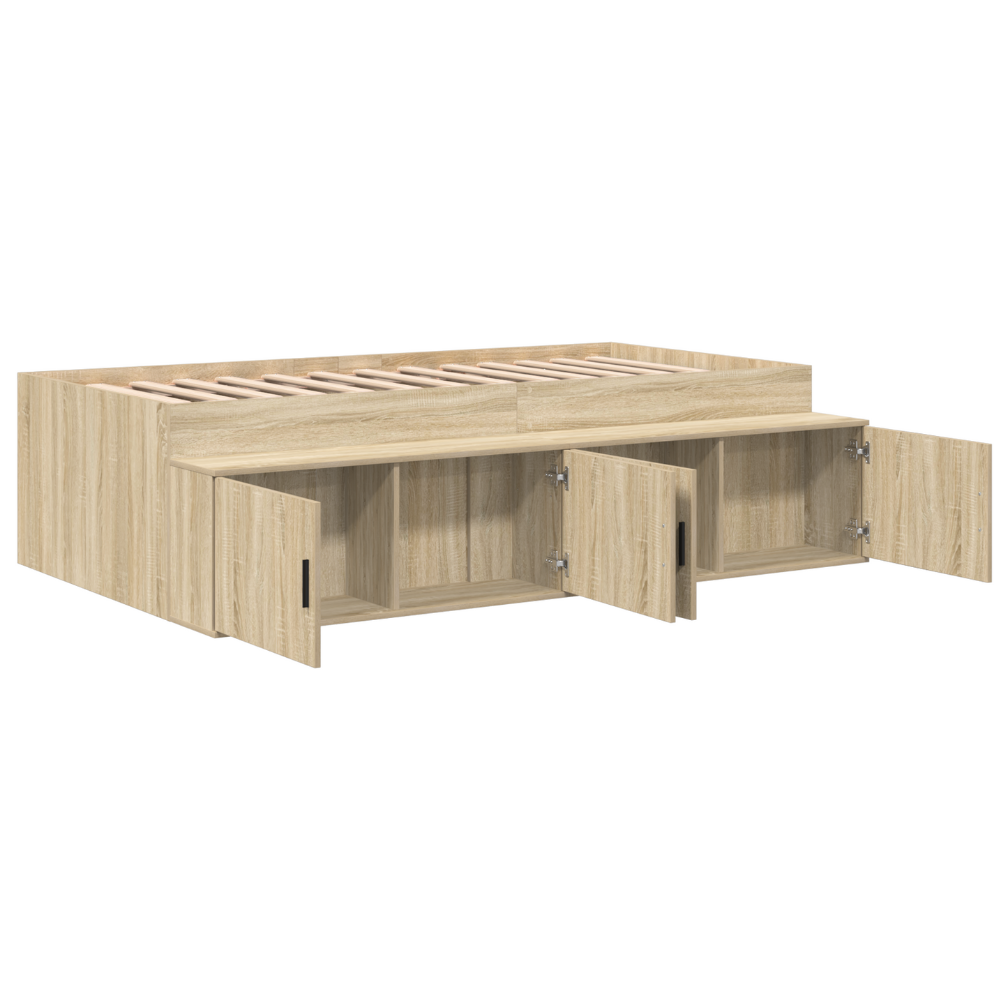 Opbevaringsseng Sonoma Eg 90x190 Cm - billede 5