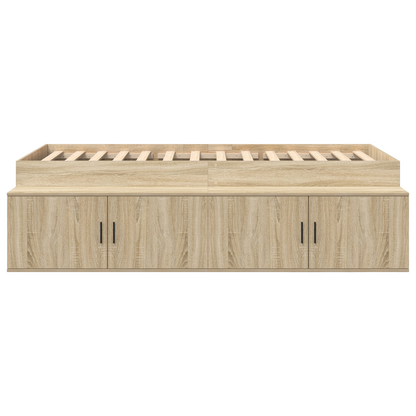Opbevaringsseng Sonoma Eg 90x190 Cm - billede 6
