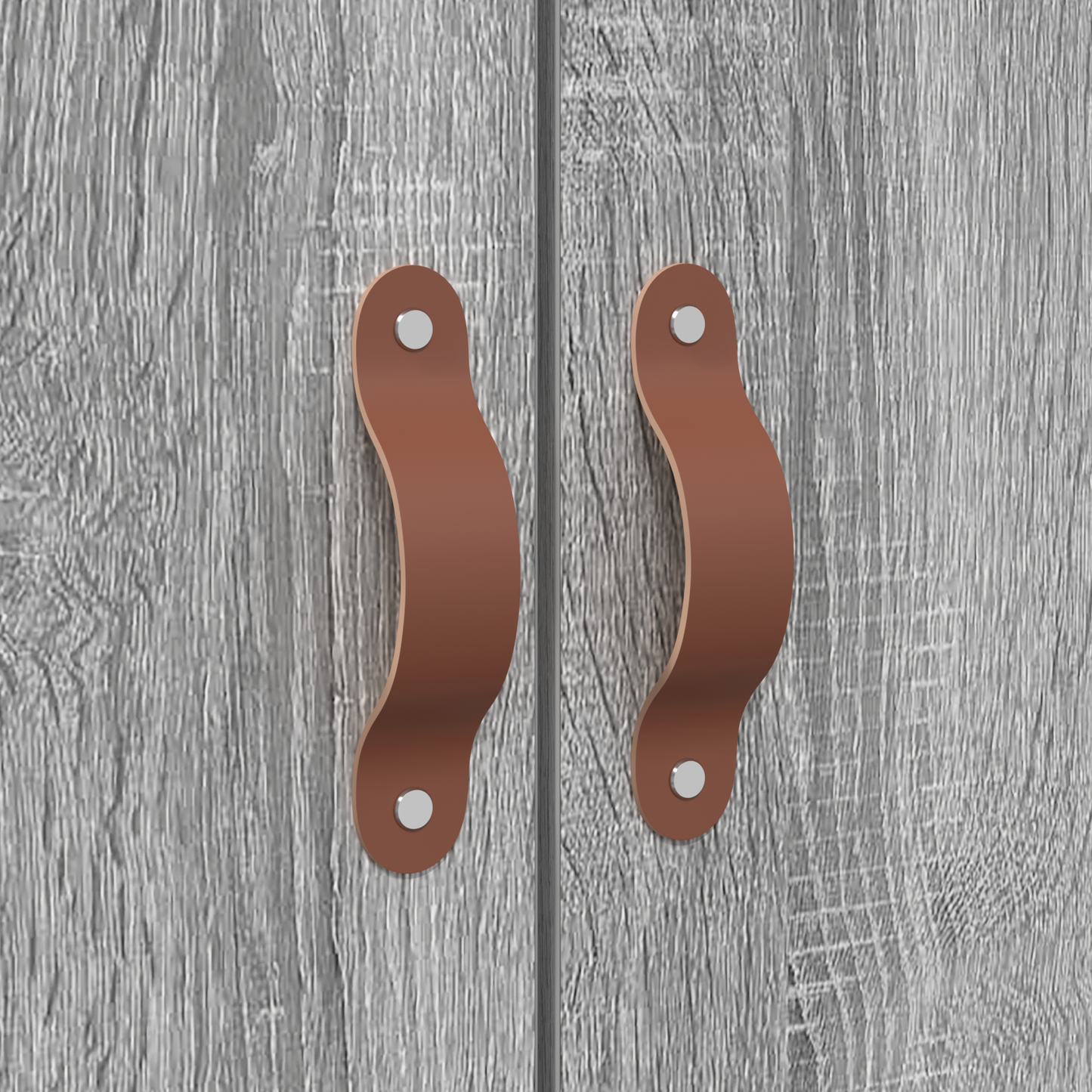 Sengestel Grå Sonoma-Eg 200 X 200 Cm Konstrueret Træ