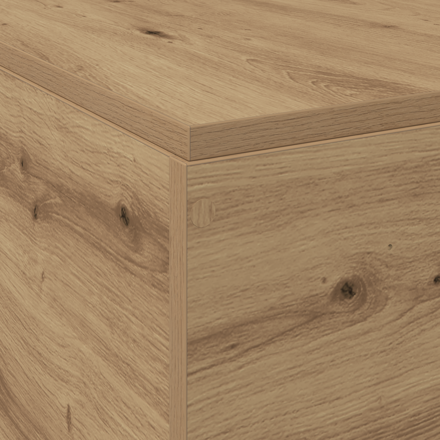 Sengestel Artisan Eg 200 X 200 Cm Konstrueret Træ