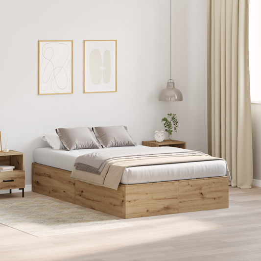 Sengestel Artisan Eg 120 X 200 Cm Konstrueret Træ