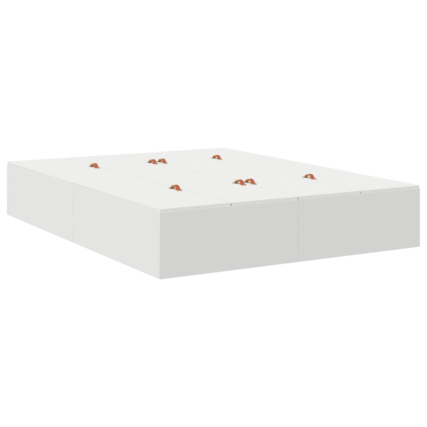 Opbevaringsseng Hvid 160X200 Cm