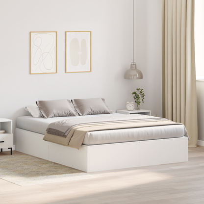 Opbevaringsseng Hvid 160X200 Cm