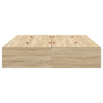Opbevarings Sengramme Sonoma Eg 160X200 Cm