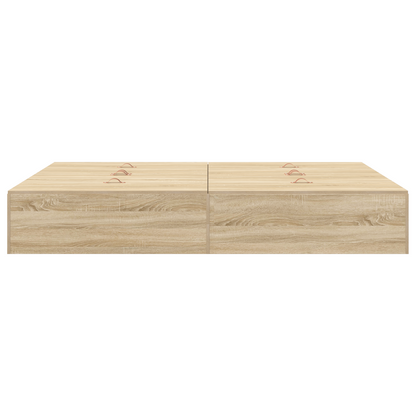 Opbevarings Sengramme Sonoma Eg 160X200 Cm
