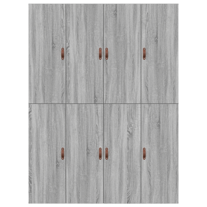 Sengestel Grå Sonoma-Eg 160 X 200 Cm Konstrueret Træ