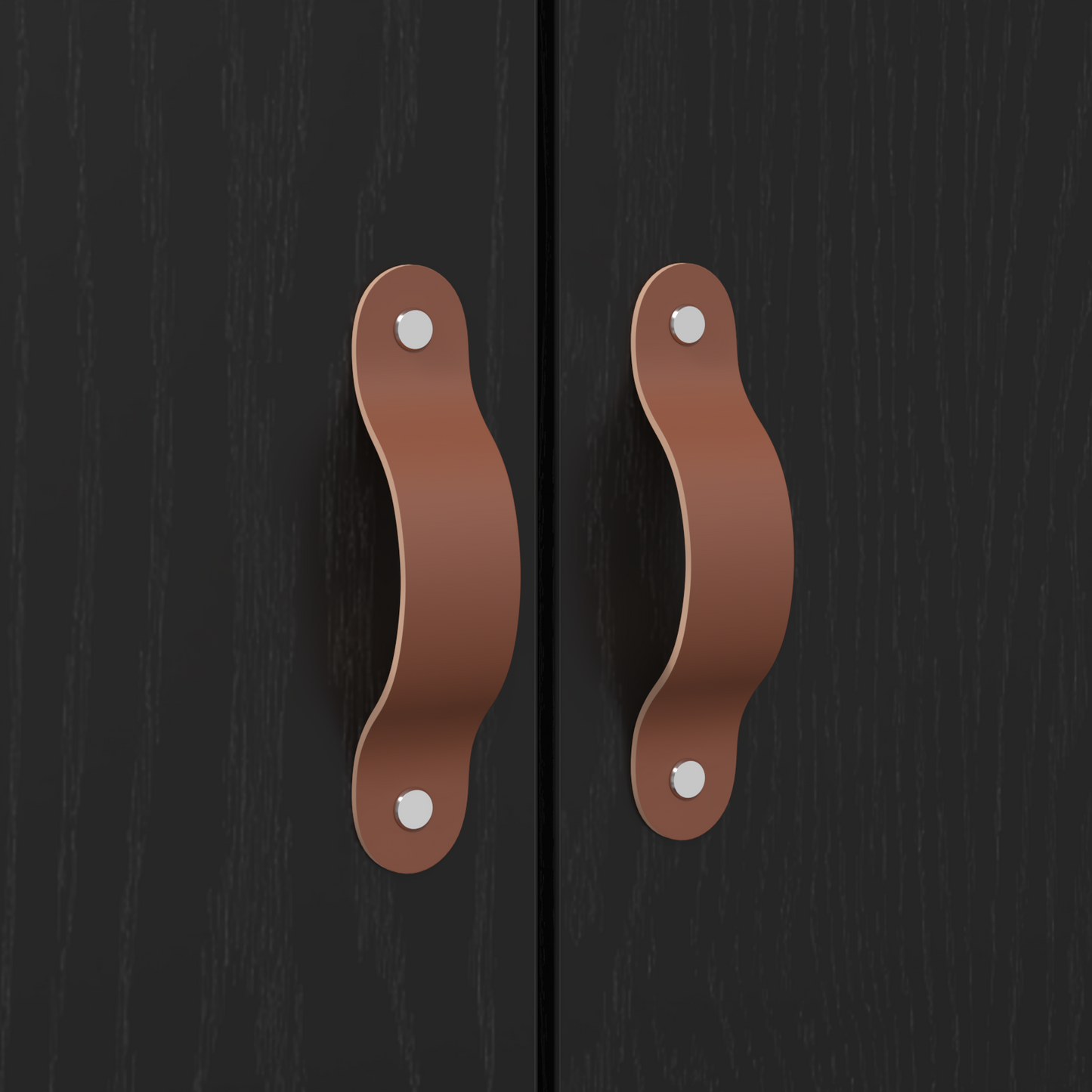 Sengestel Med Opbevaring Sort Eg 120 X 190 Cm Konstrueret Træ