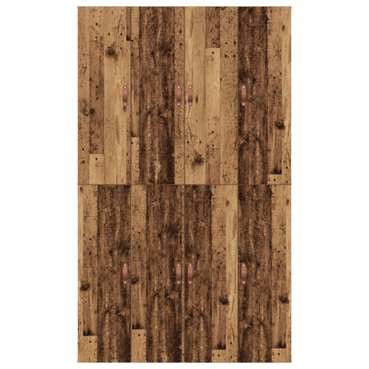 Sengestel Gammelt Træ 120 X 190 Cm Konstrueret Træ