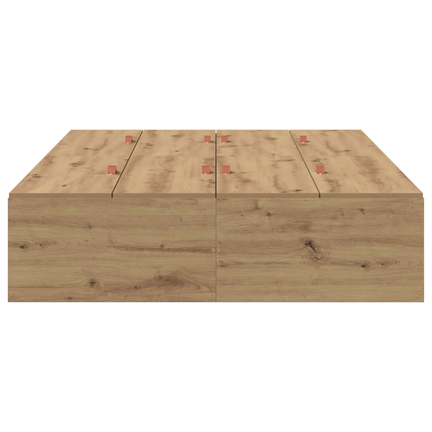 Sengestel Artisan Eg 120 X 190 Cm Konstrueret Træ