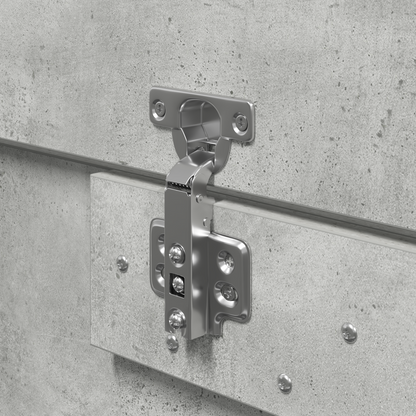 Sengestel Med Opbevaring Betongrå 140 X 190 Cm Konstrueret Træ