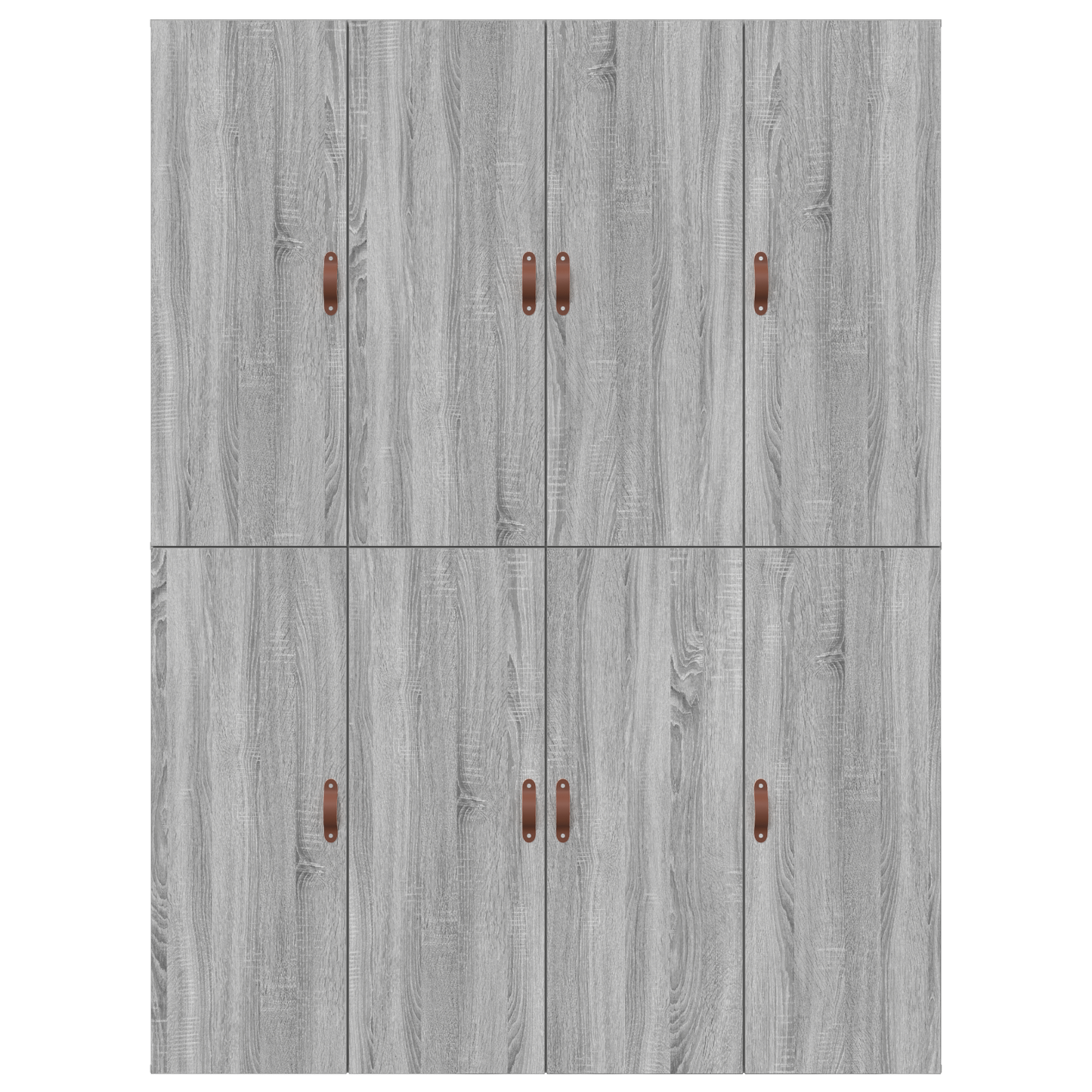 Sengestel Grå Sonoma-Eg 135 X 190 Cm Konstrueret Træ