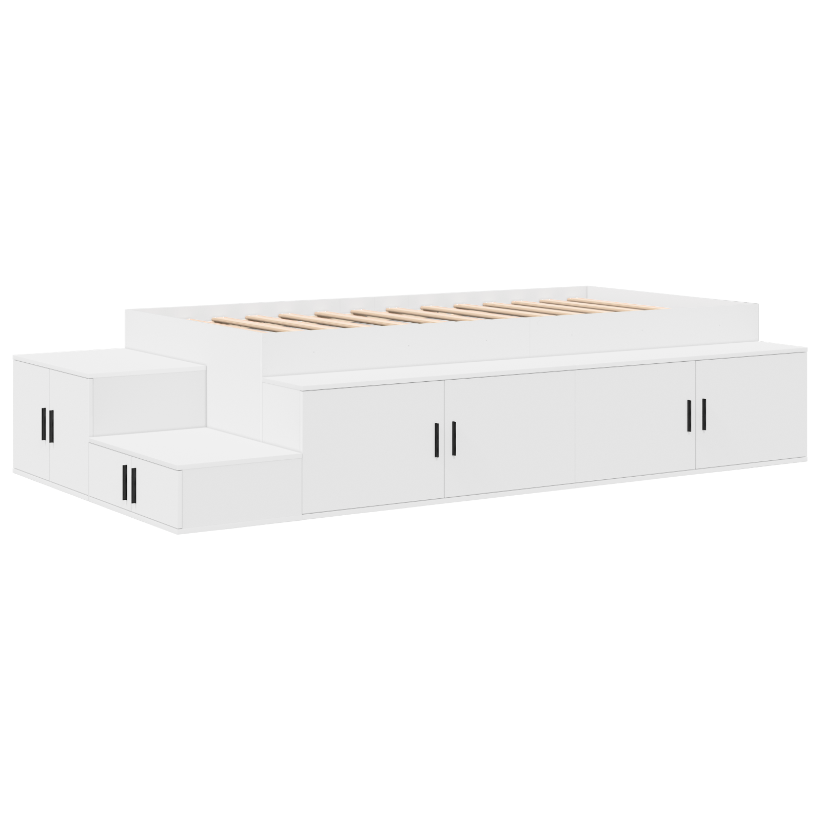 Opbevaringsseng Hvid 80x200 Cm - billede 2