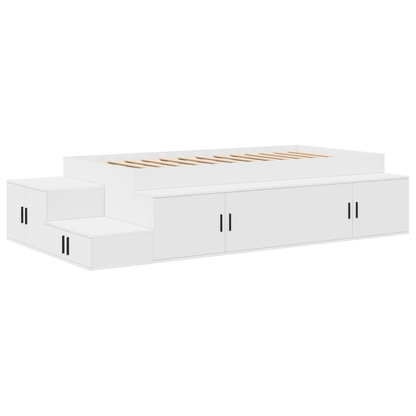 Opbevaringsseng Hvid 80x200 Cm - billede 2