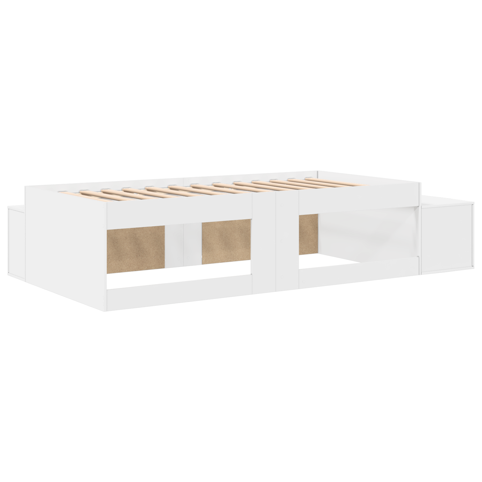 Opbevaringsseng Hvid 80x200 Cm - billede 9