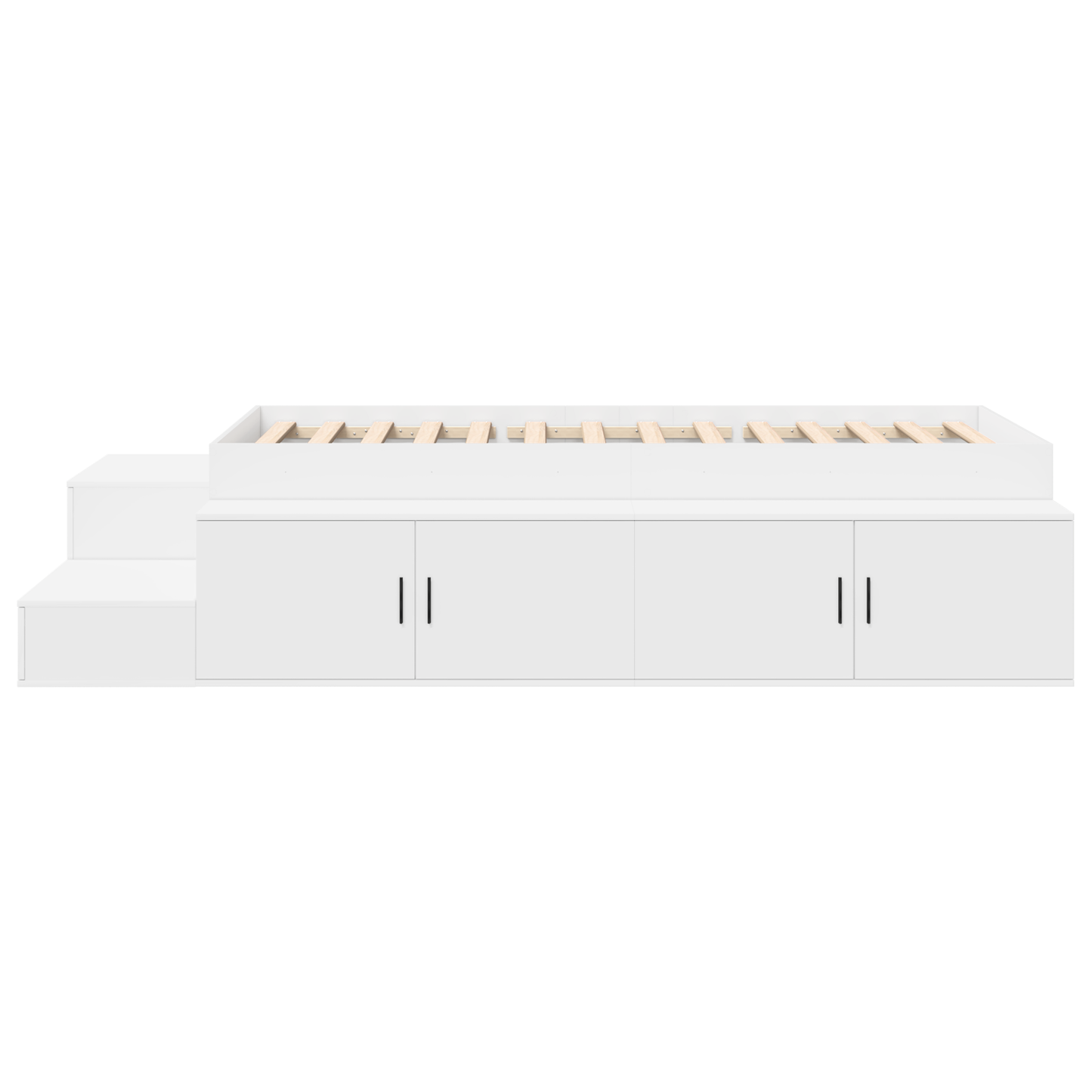 Opbevaringsseng Hvid 80x200 Cm - billede 7