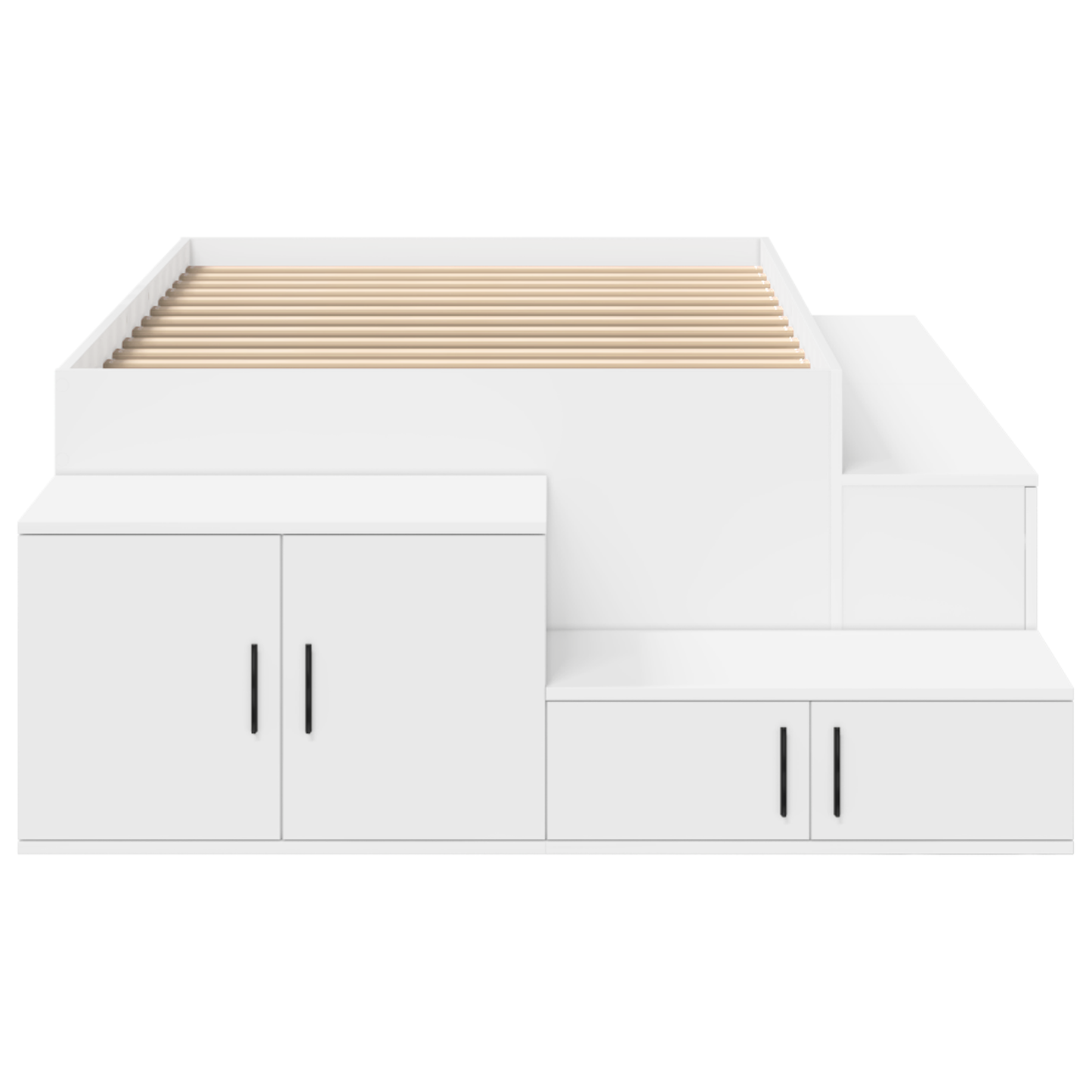 Opbevaringsseng Hvid 80x200 Cm - billede 8