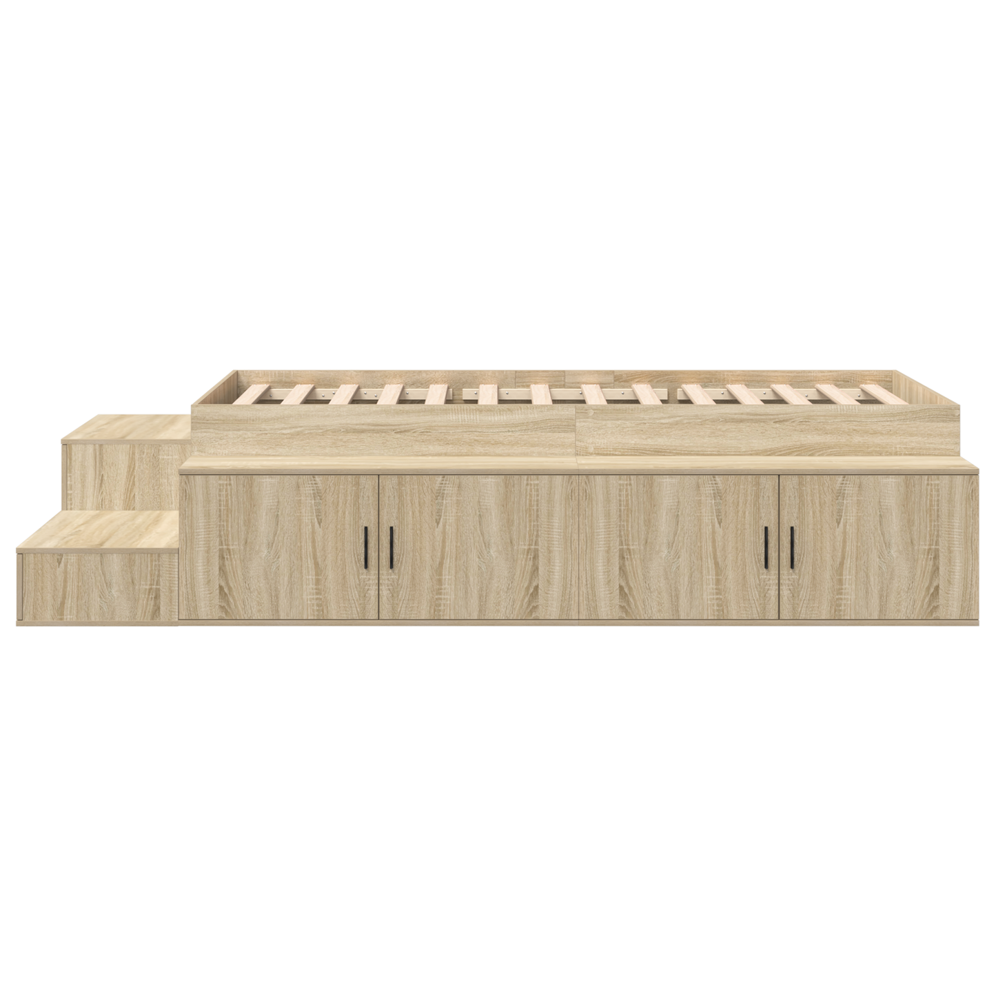 Opbevaringsseng Sonoma Egetræ 100x200 Cm - billede 7