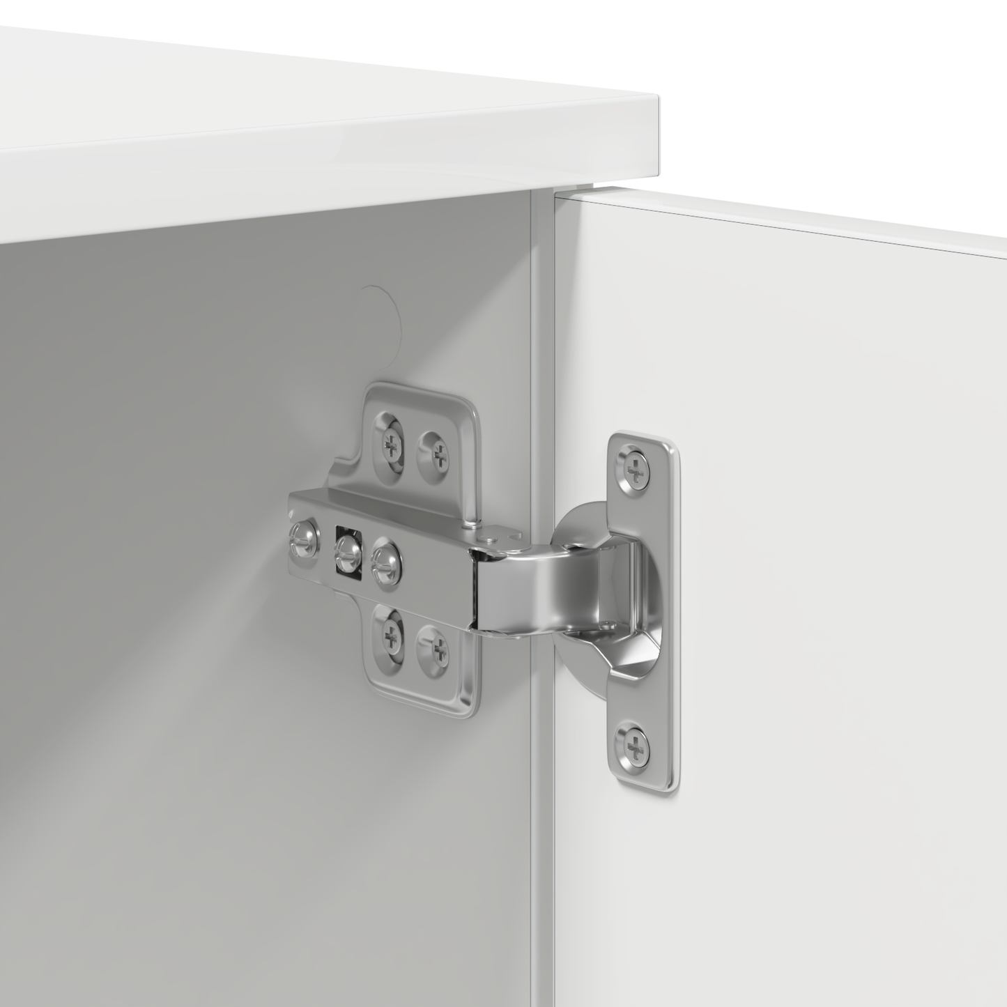 Opbevarings Sengestel Hvid 90x190 Cm - billede 12