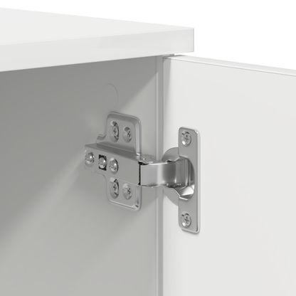 Opbevarings Sengestel Hvid 90x190 Cm - billede 12