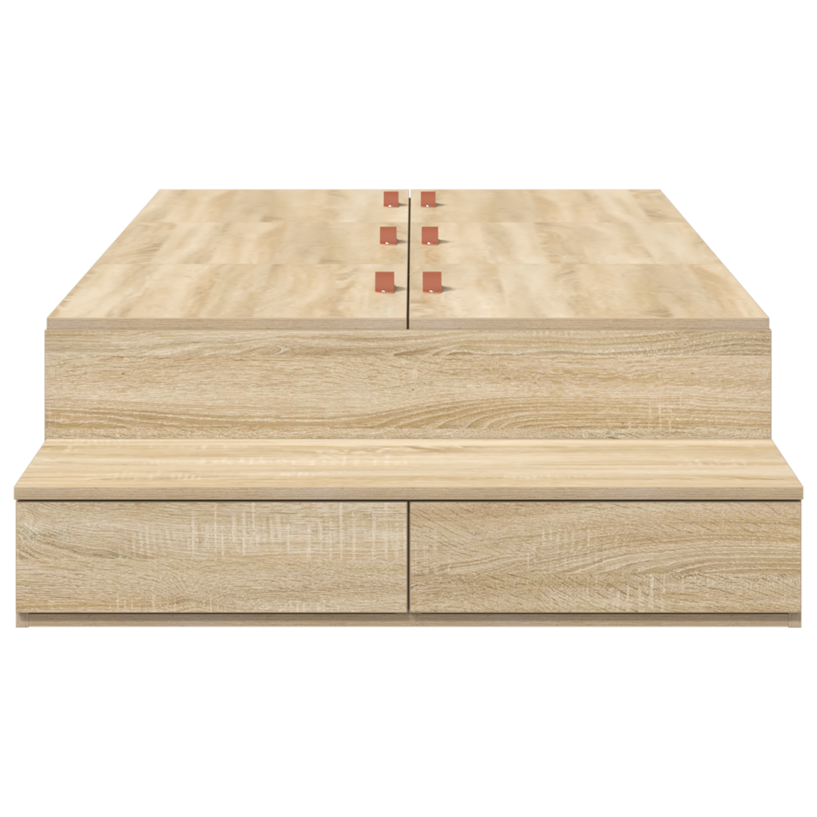 Opbevaringsseng i Sonoma Eg 80x200 Cm - billede 8