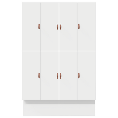 Opbevarings Sengramme Hvid 160x200 Cm - billede 10