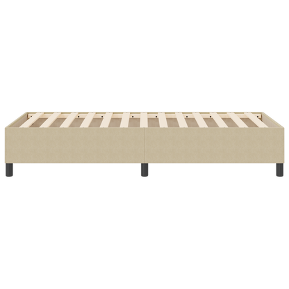 Box Spring Seng Grågrøn 90 X 200 Cm Corduroy Stof