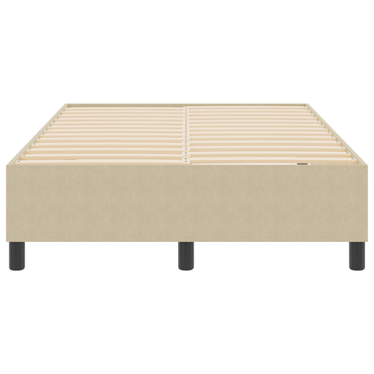Box Spring Seng Grågrøn 120 X 190 Cm Corduroy Stof