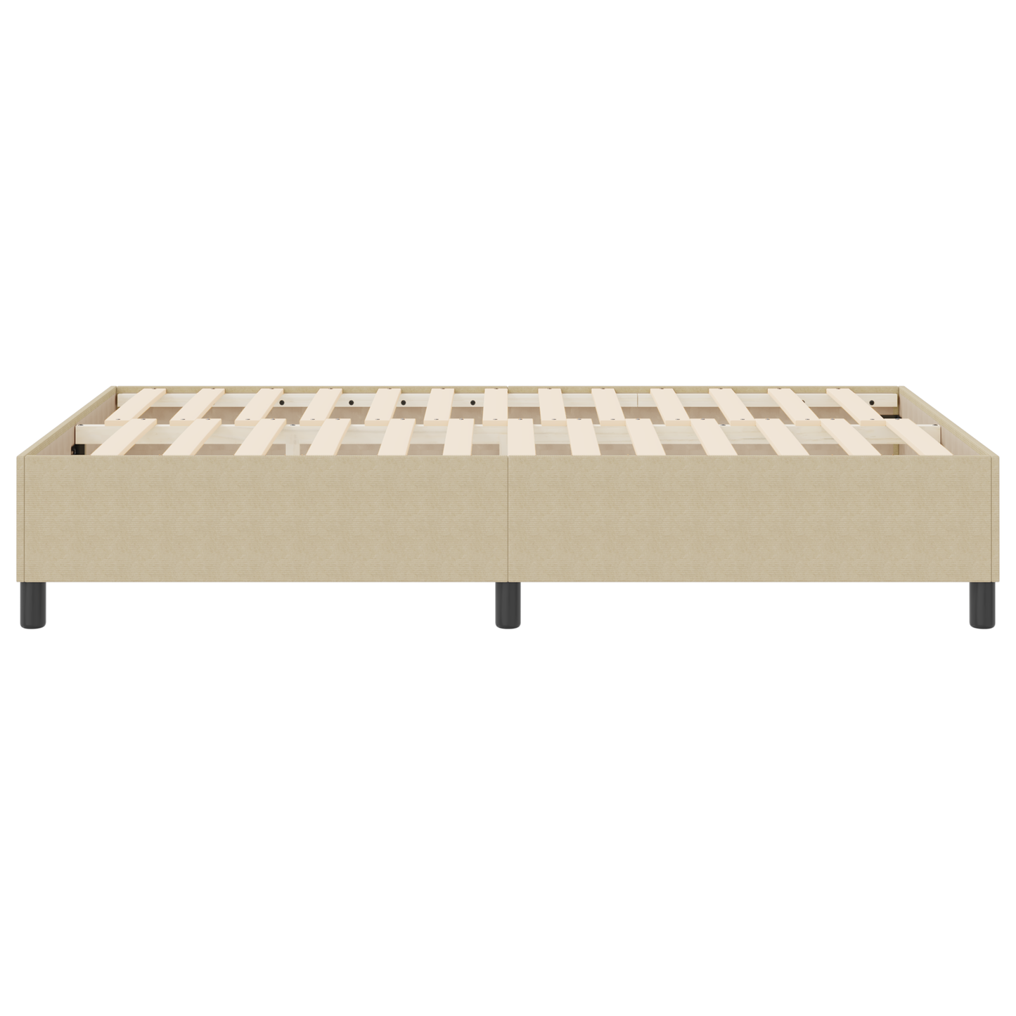 Box Spring Seng Grågrøn 120 X 190 Cm Corduroy Stof