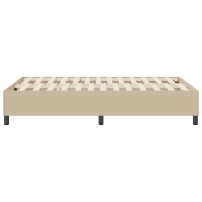 Box Spring Seng Grågrøn 120 X 200 Cm Corduroy Stof