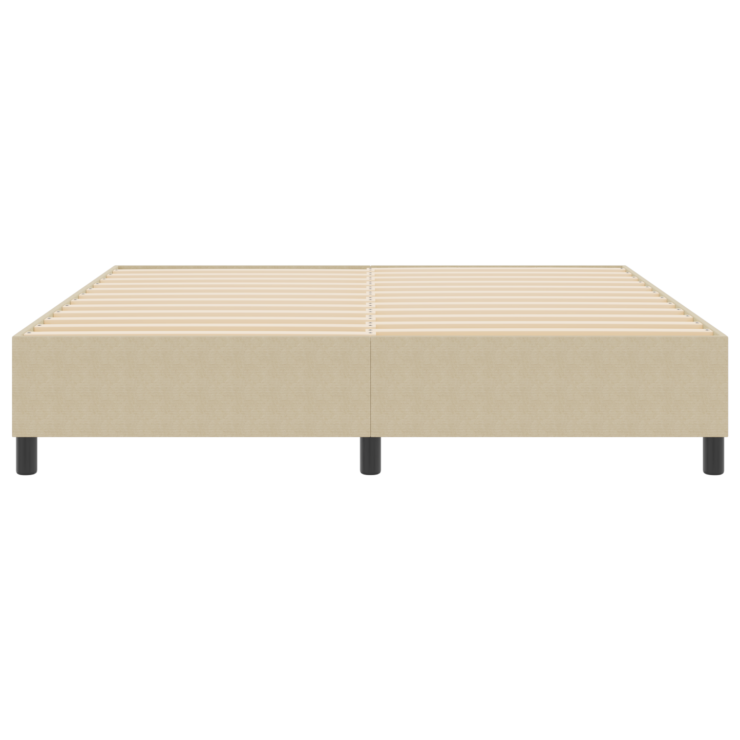 Box Spring Seng Grågrøn 180 X 200 Cm Corduroy Stof