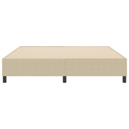 Box Spring Seng Grågrøn 180 X 200 Cm Corduroy Stof
