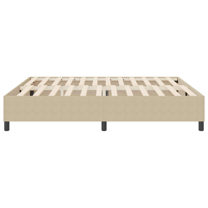 Box Spring Seng Grågrøn 180 X 200 Cm Corduroy Stof
