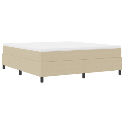 Box Spring Seng Grågrøn 180 X 200 Cm Corduroy Stof