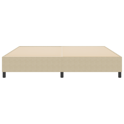 Box Spring Seng Grågrøn 200 X 200 Cm Corduroy Stof