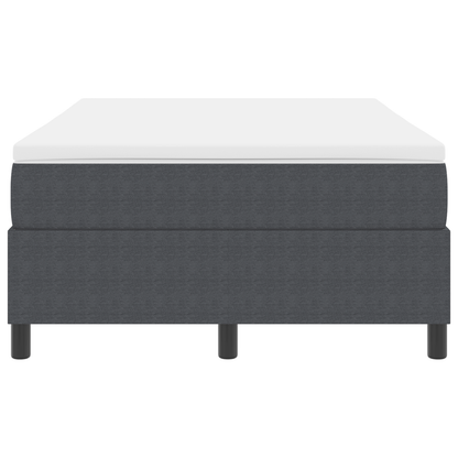 Boxspring Seng med Madras – Mørkegrå, 120 X 200 Cm, Corduroy Stof - billede 7