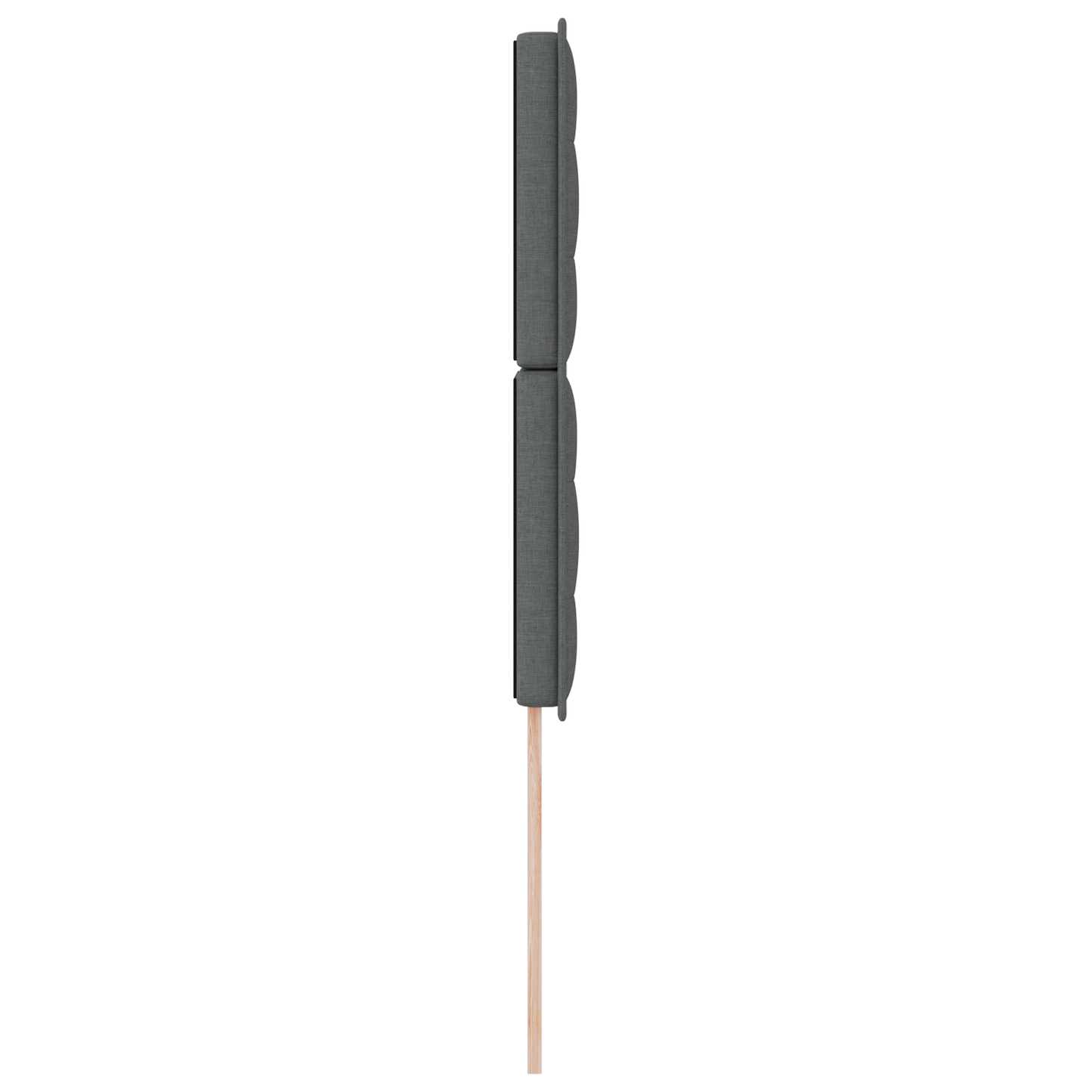 Senggavl Linje Design Mørkegrå 100 Cm Stof