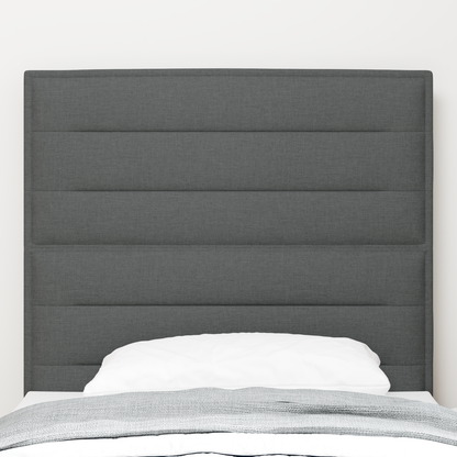 Senggavl Linje Design Mørkegrå 100 Cm Stof