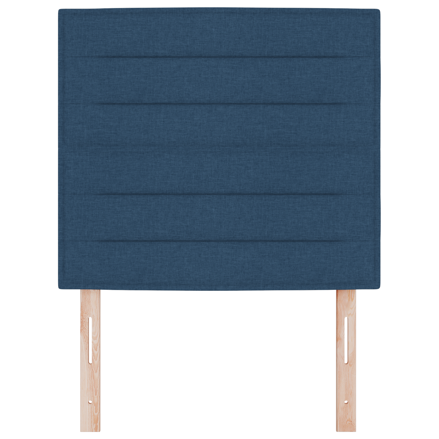 Sengegavl Linjer Design Blå 100 Cm Stof